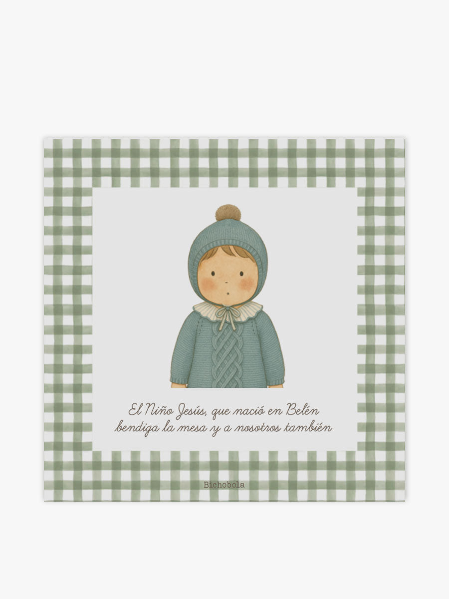 Mantel Bendición Vichy Pablo