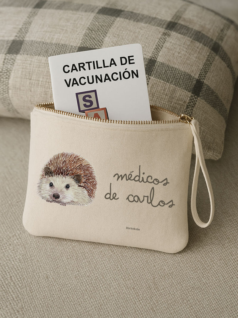 Portadocumentos Médicos y Vacunas Erizo