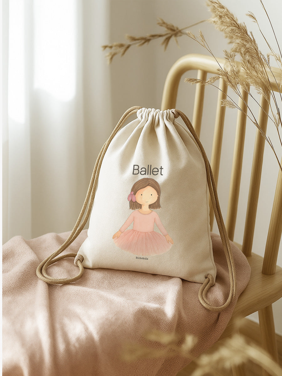 Mochila cordones Ballet