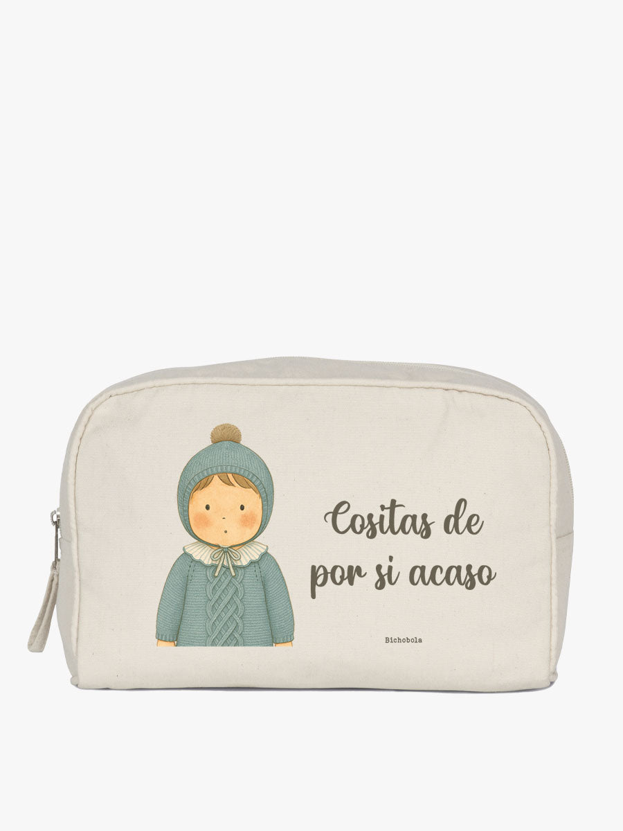 neceser cuadrado grande con diseño pablo