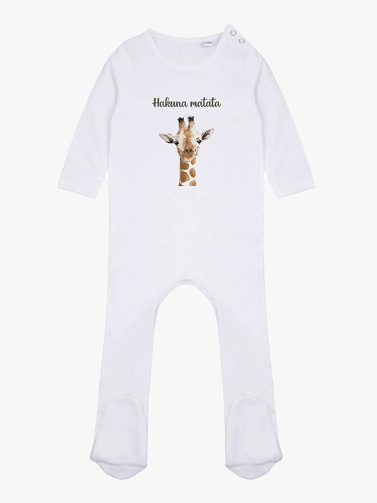 Pijama bebé Jirafa