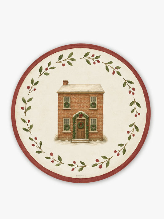 Mantel Redondo Bayas Casa