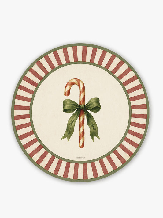 Mantel Redondo Rayas Bastón