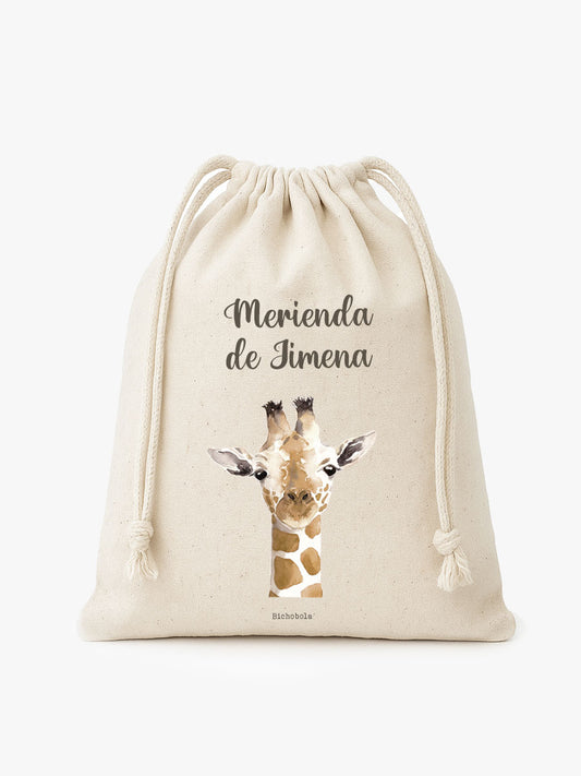 Saquito Merienda Jirafa