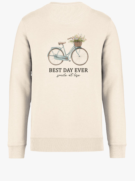 Sudadera adulto Bici Azul