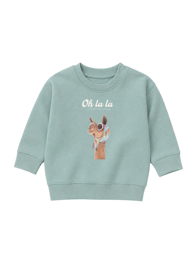 Sudadera Bebé Camella Maribella Aloe
