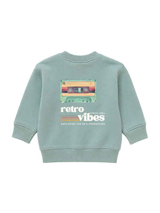 Sudadera Bebé Cassette Aloe