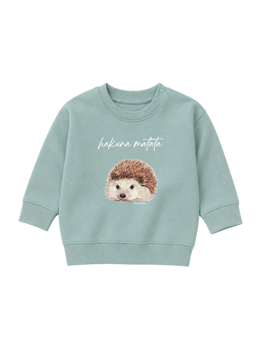 Sudadera Bebé Erizo Aloe