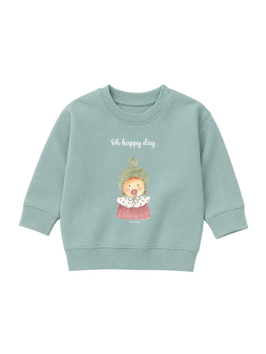 Sudadera Bebé Inés Aloe
