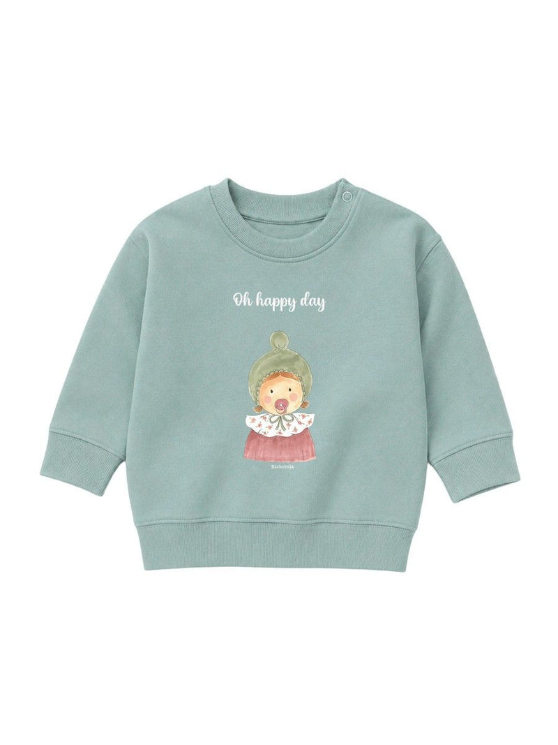 Sudadera Bebé Inés Aloe
