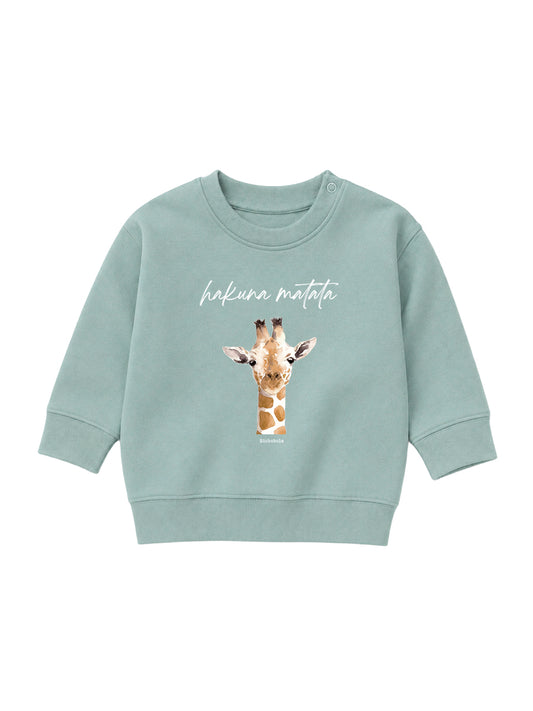 Sudadera Bebé Jirafa Aloe