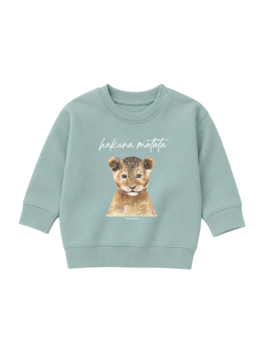Sudadera Bebé León Aloe