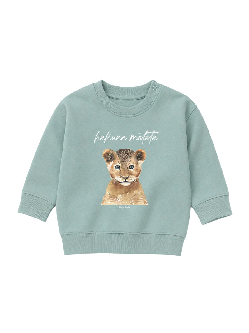 Sudadera Bebé León Aloe