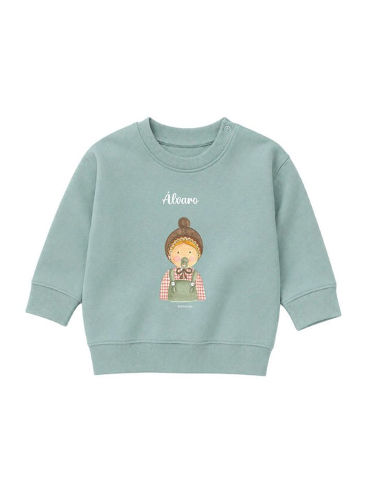 Sudadera Bebé Lucas Aloe
