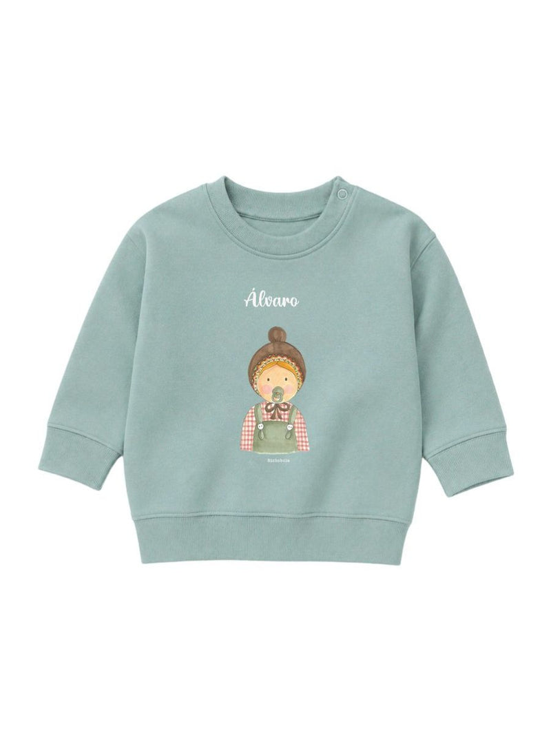 Sudadera Bebé Lucas Aloe