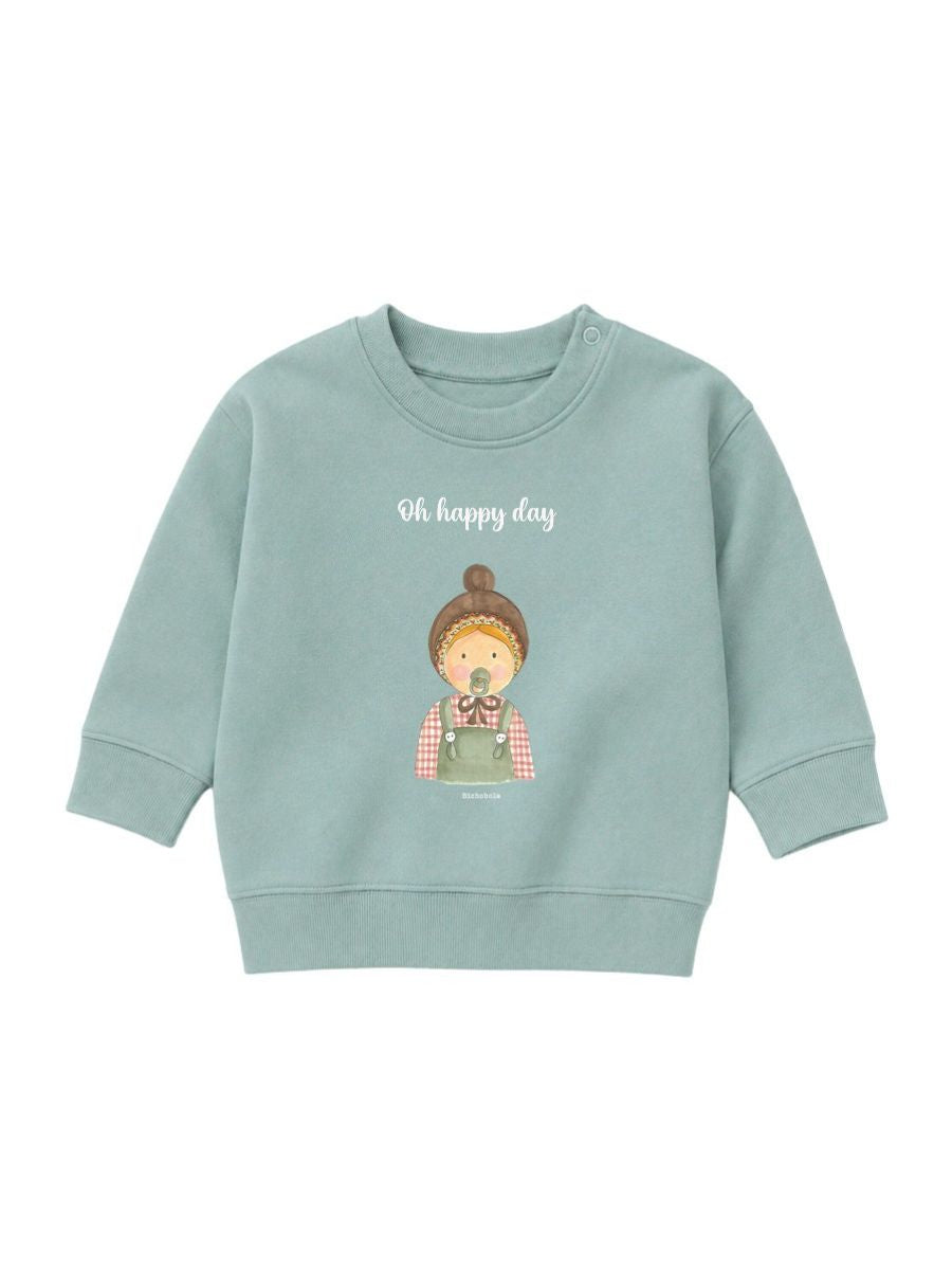 Sudadera Bebé Lucas Aloe