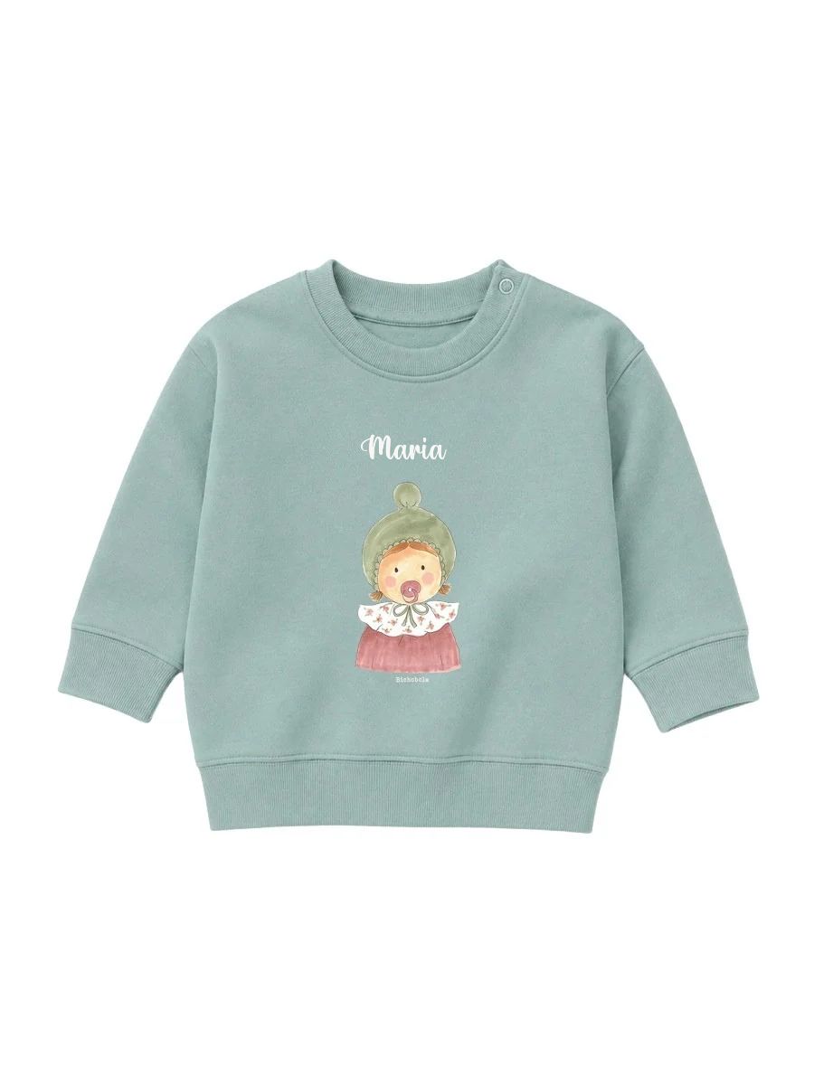 Sudadera Bebé Inés Aloe