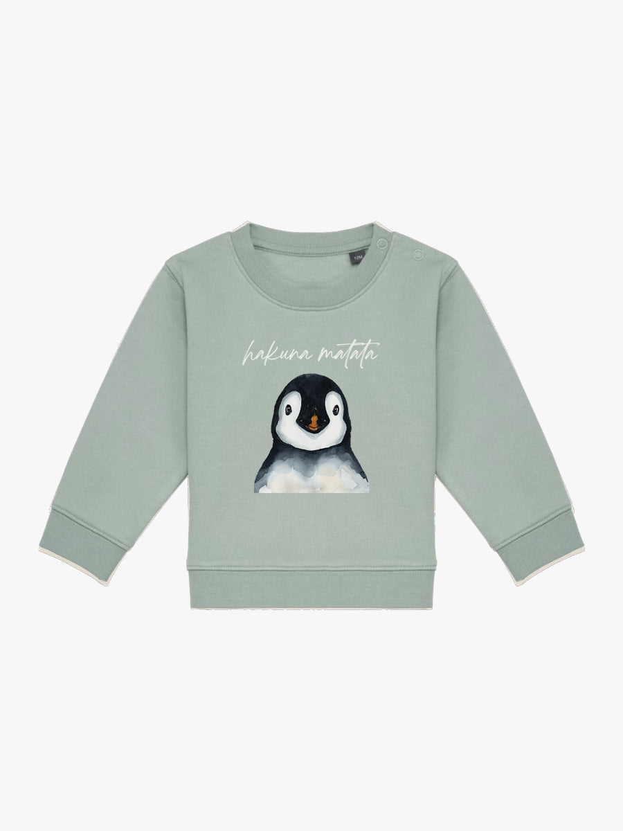 Sudadera Bebé Pingüino Aloe