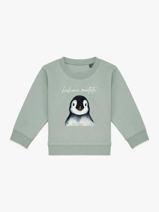 Sudadera Bebé Pingüino Aloe