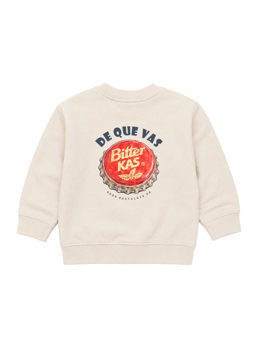 Sudadera Bebé Bitter Kas Natural
