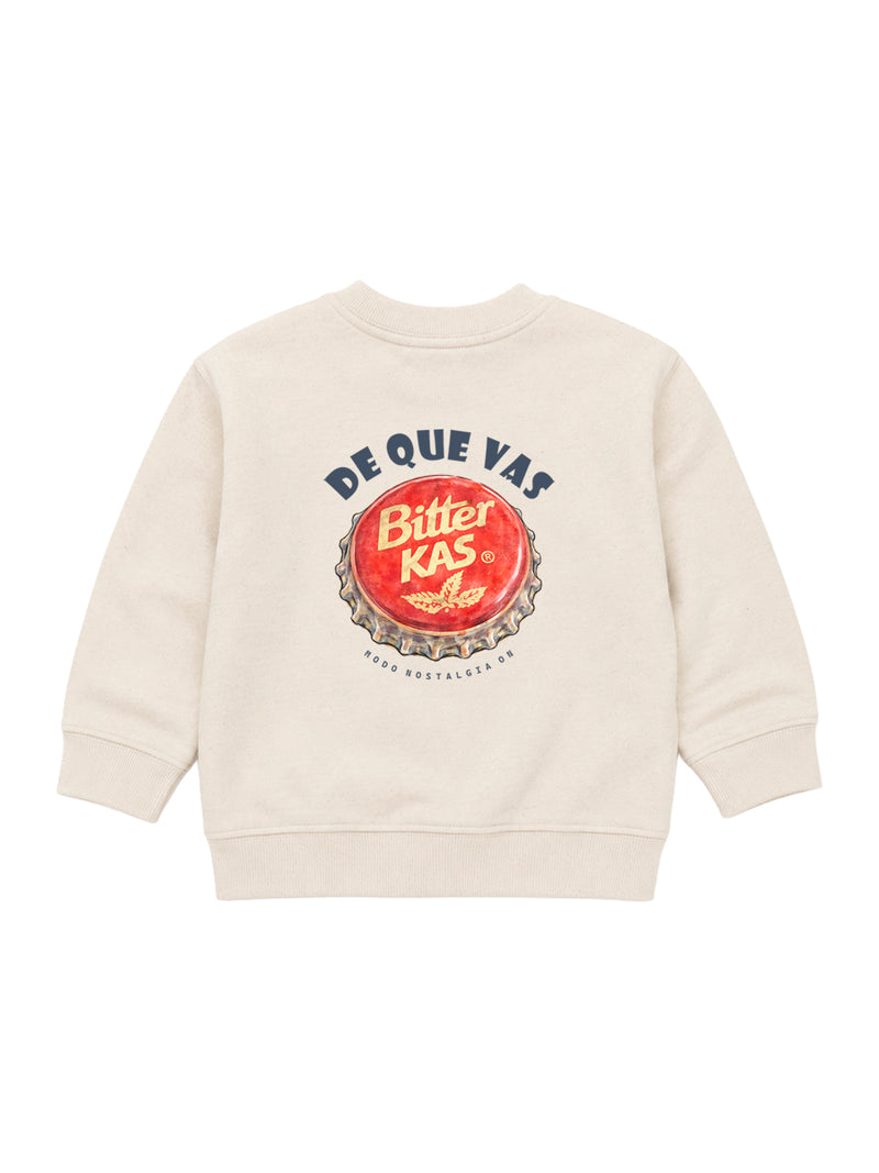 Sudadera Bebé Bitter Kas Natural