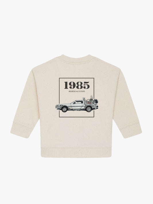 Sudadera Bebé DeLorean Natural