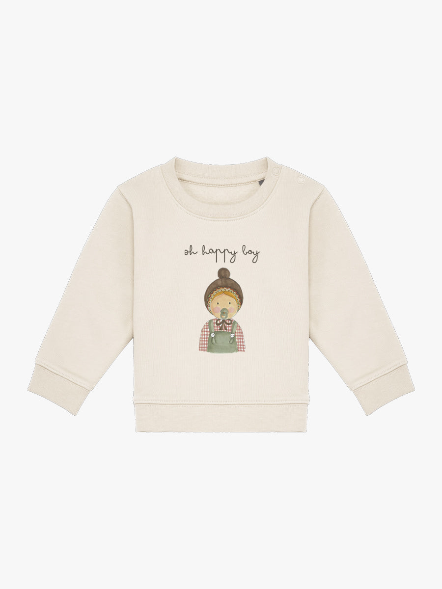 Sudadera Bebé Lucas Natural