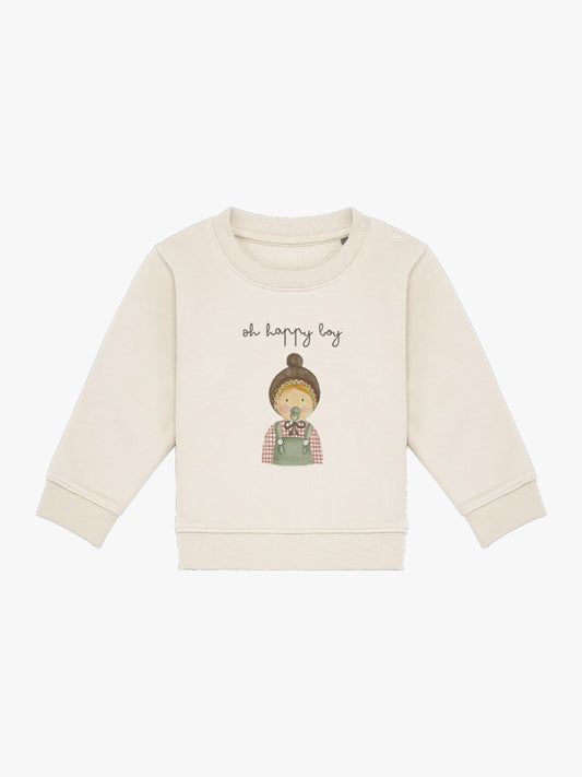 Sudadera Bebé Lucas Natural