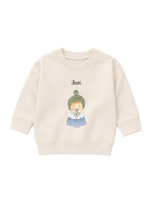 Sudadera Bebé Manuel Natural