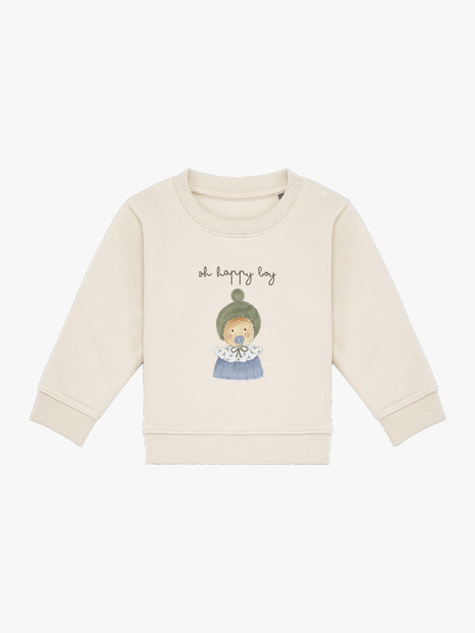 Sudadera Bebé Manuel Natural