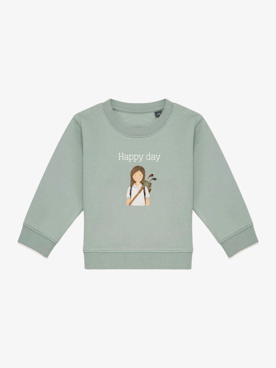 Sudadera Bebé Golf Niña Aloe
