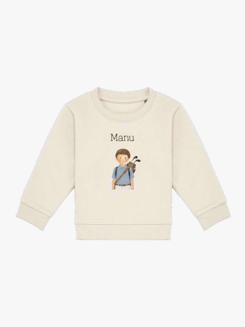 Sudadera Bebé Golf Niño Natural