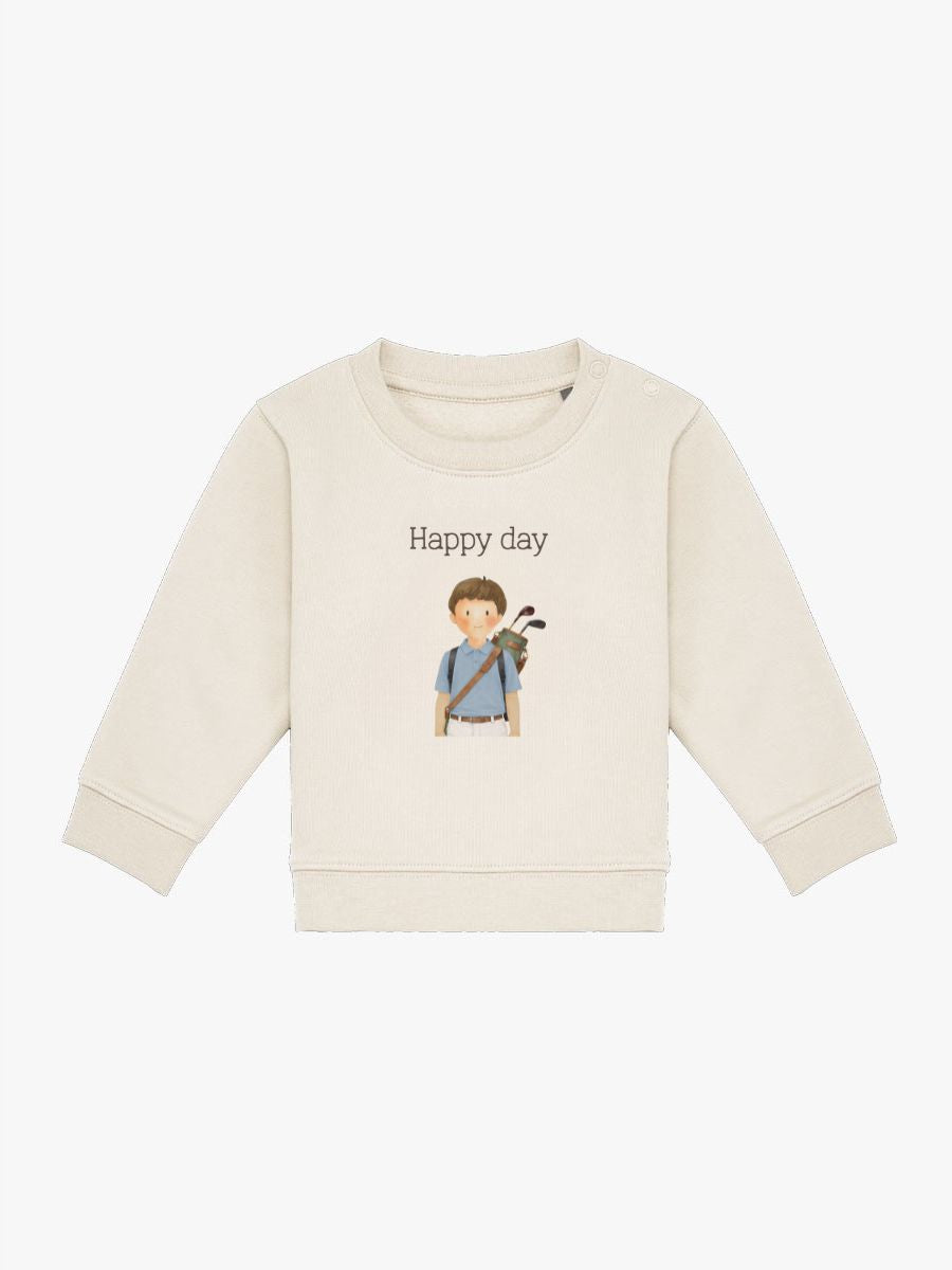 Sudadera Bebé Golf Niño Natural