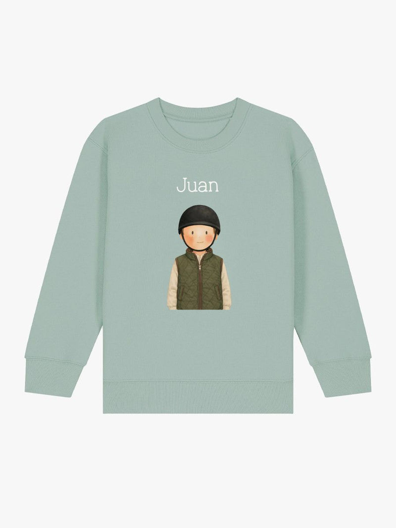 Sudadera Niño Hípica Chico