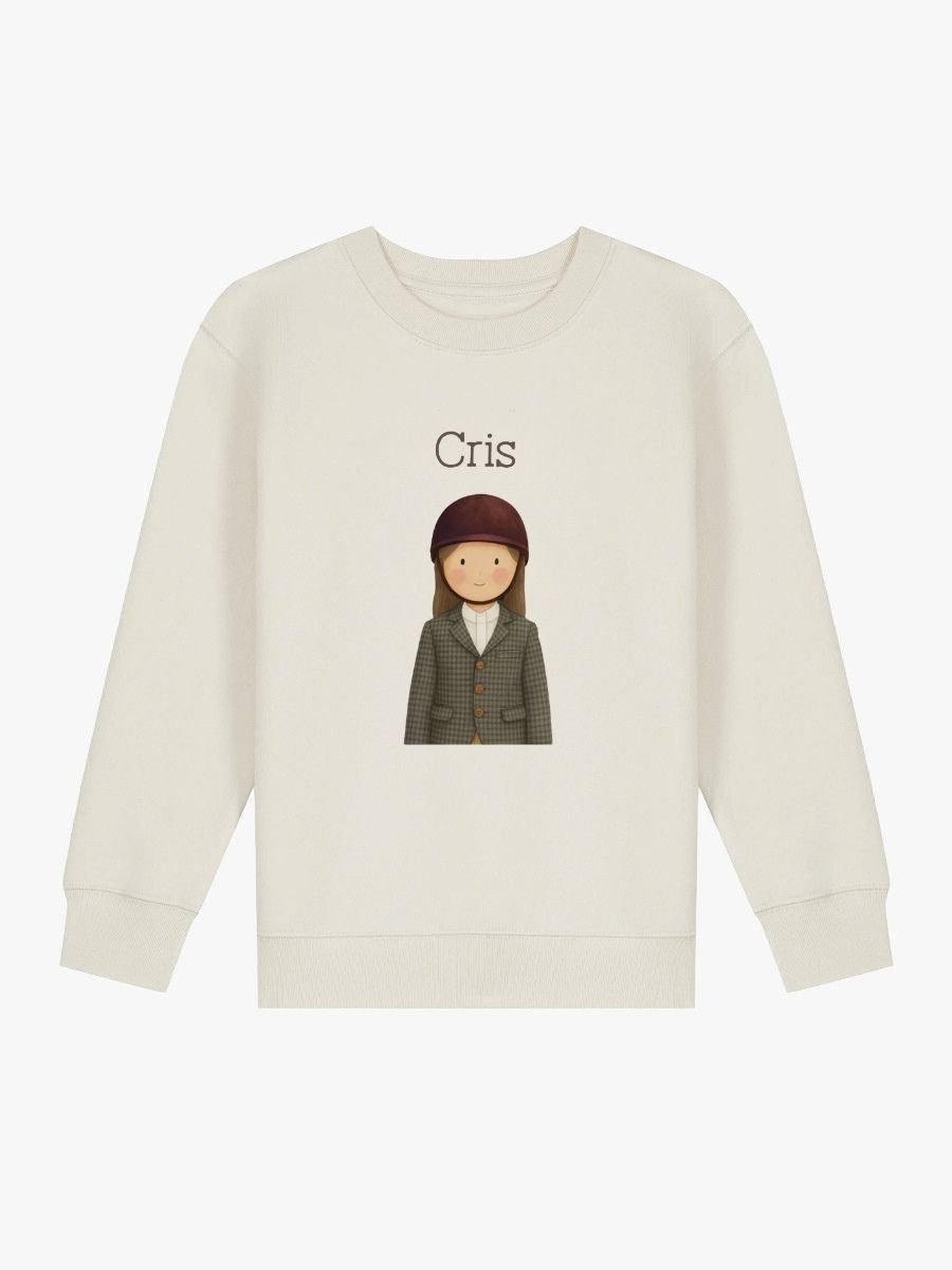 Sudadera Niño Hípica Niña