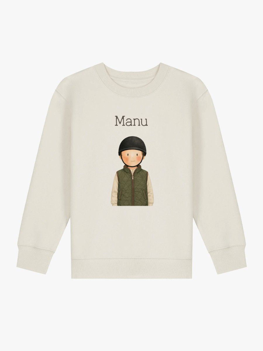 Sudadera Niño Hípica Chico