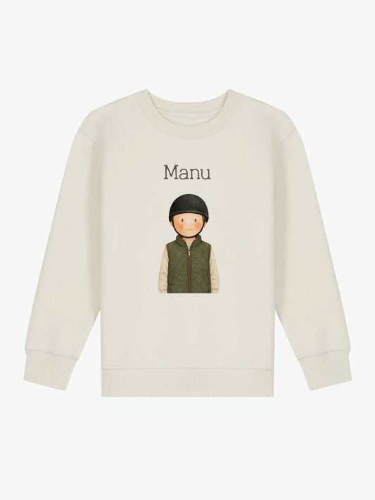 Sudadera Niño Hípica Chico