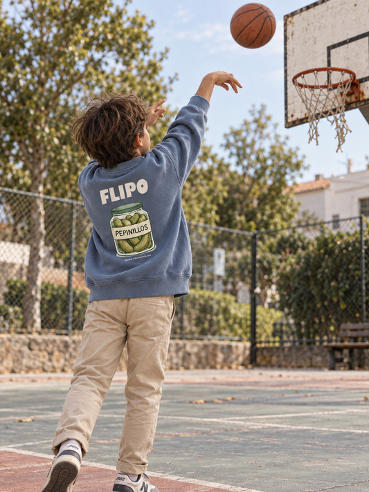 Sudadera Niño Flipo Pepinillos