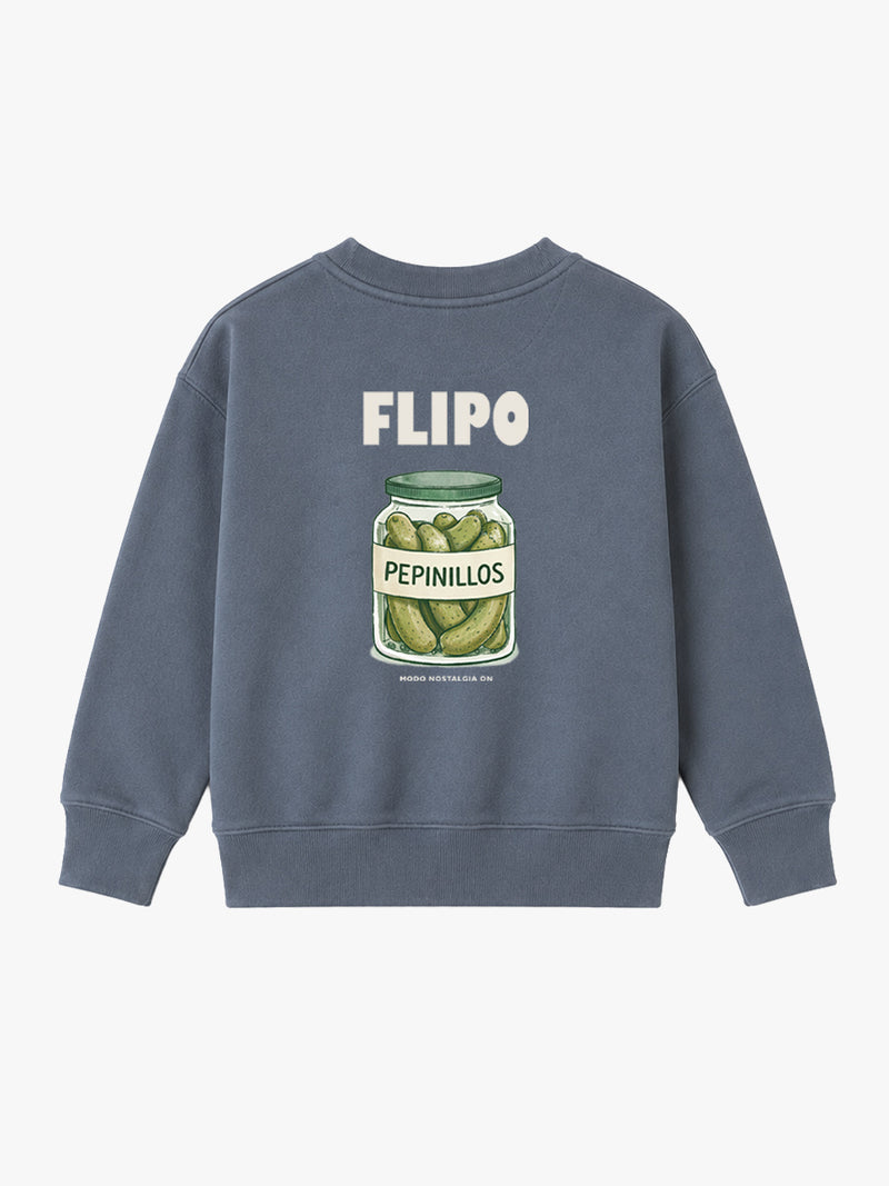Sudadera Niño Flipo Pepinillos
