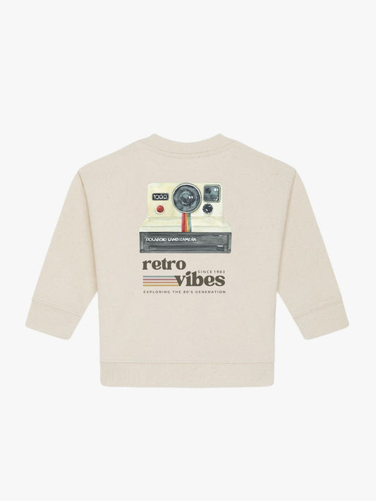 Sudadera Bebé Cámara Natural