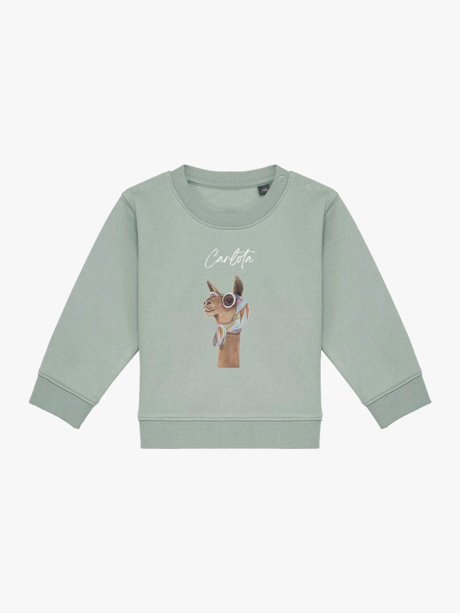 Sudadera Bebé Camella Maribella Aloe