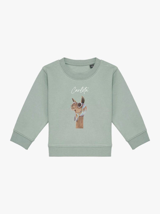 Sudadera Bebé Camella Maribella Aloe