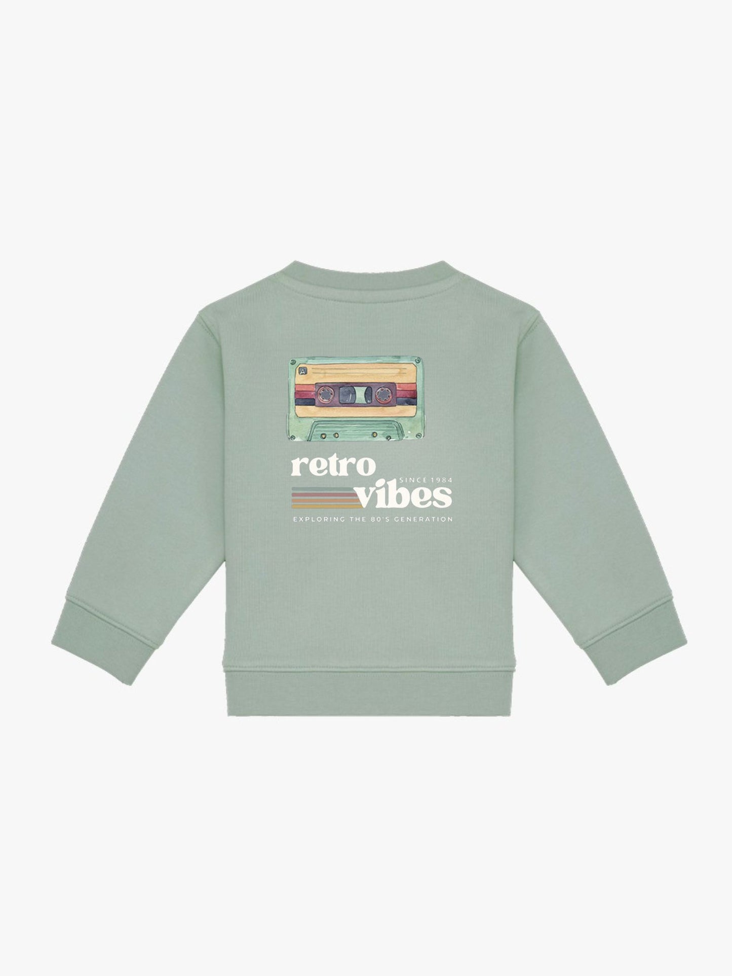 Sudadera Bebé Cassette Aloe