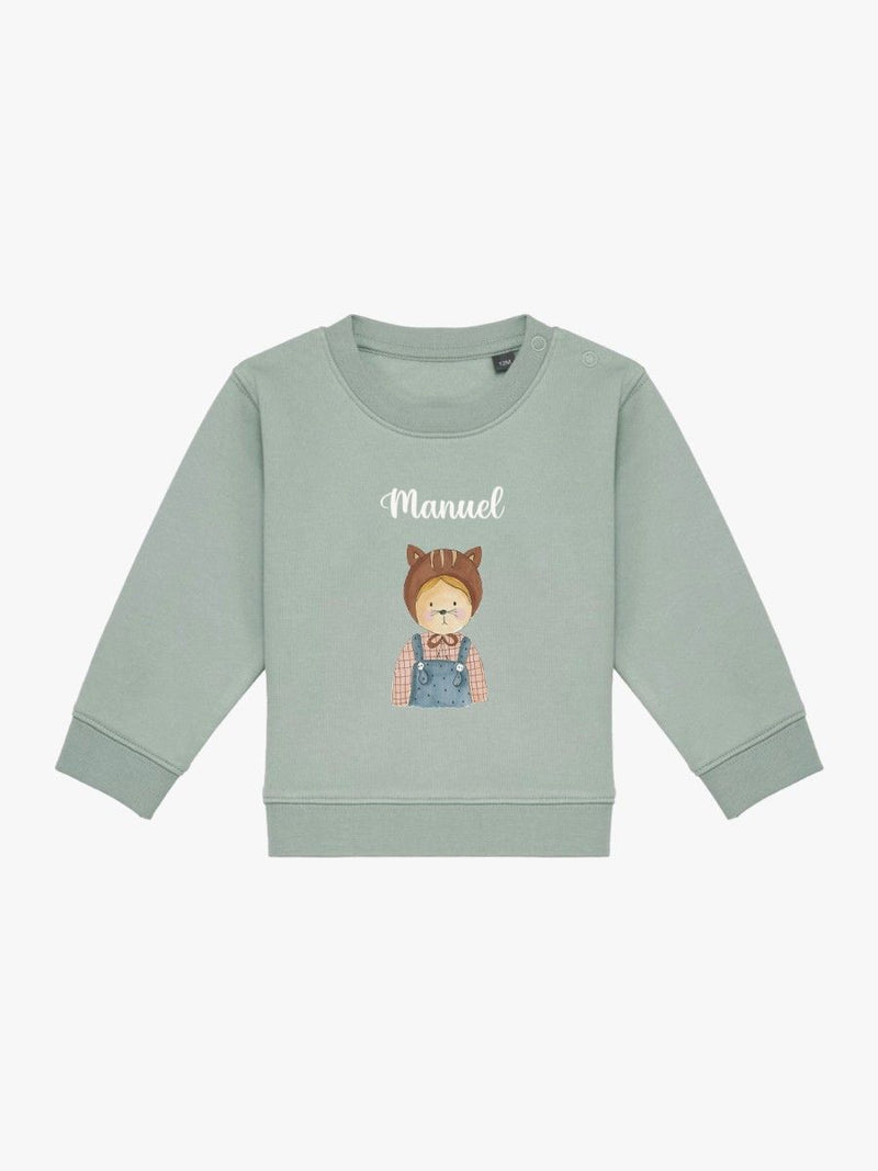 Sudadera Bebé Curro el Zorro Aloe