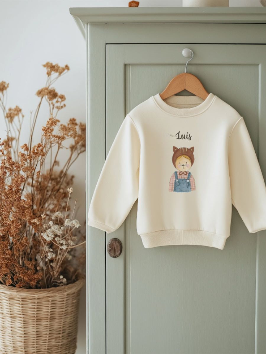 Sudadera Bebé Curro el Zorro Natural