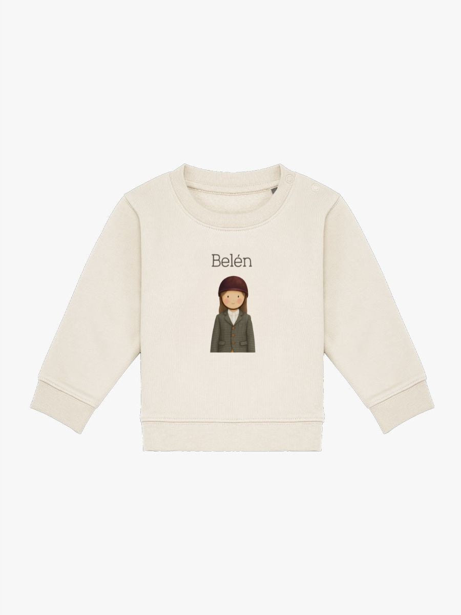 Sudadera Bebé Hípica Niña