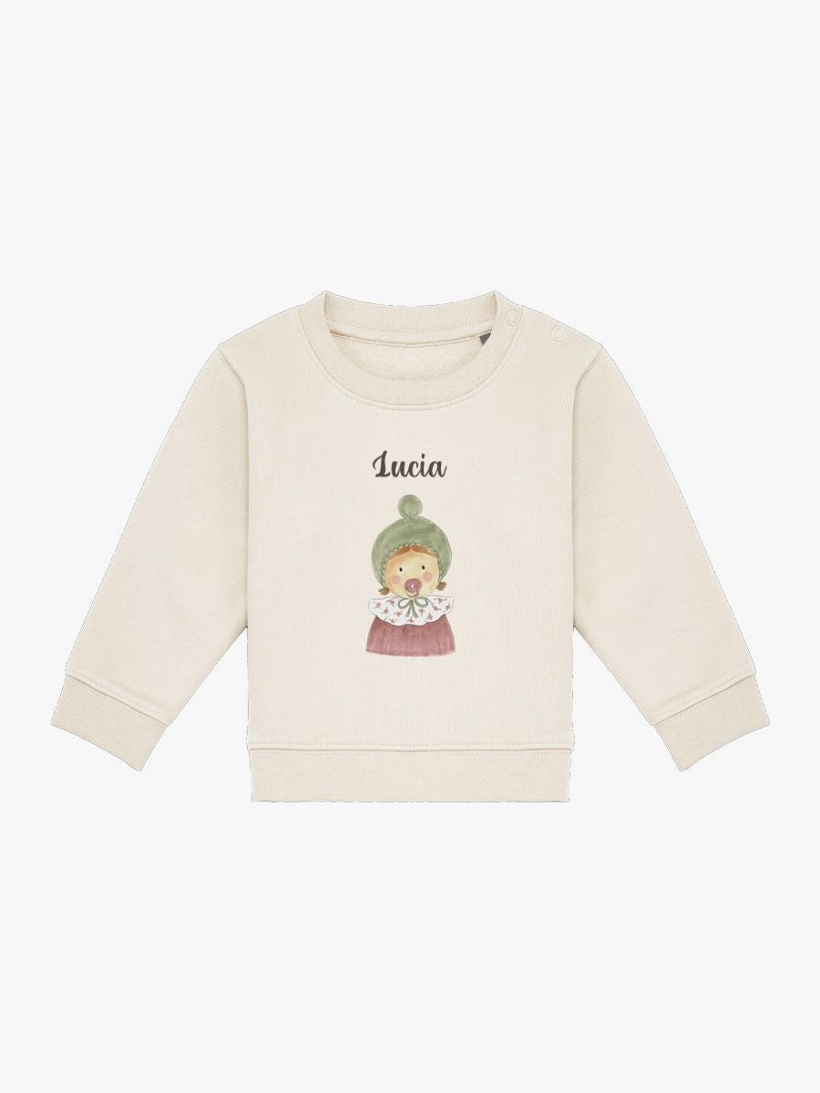 Sudadera Bebé Inés Natural