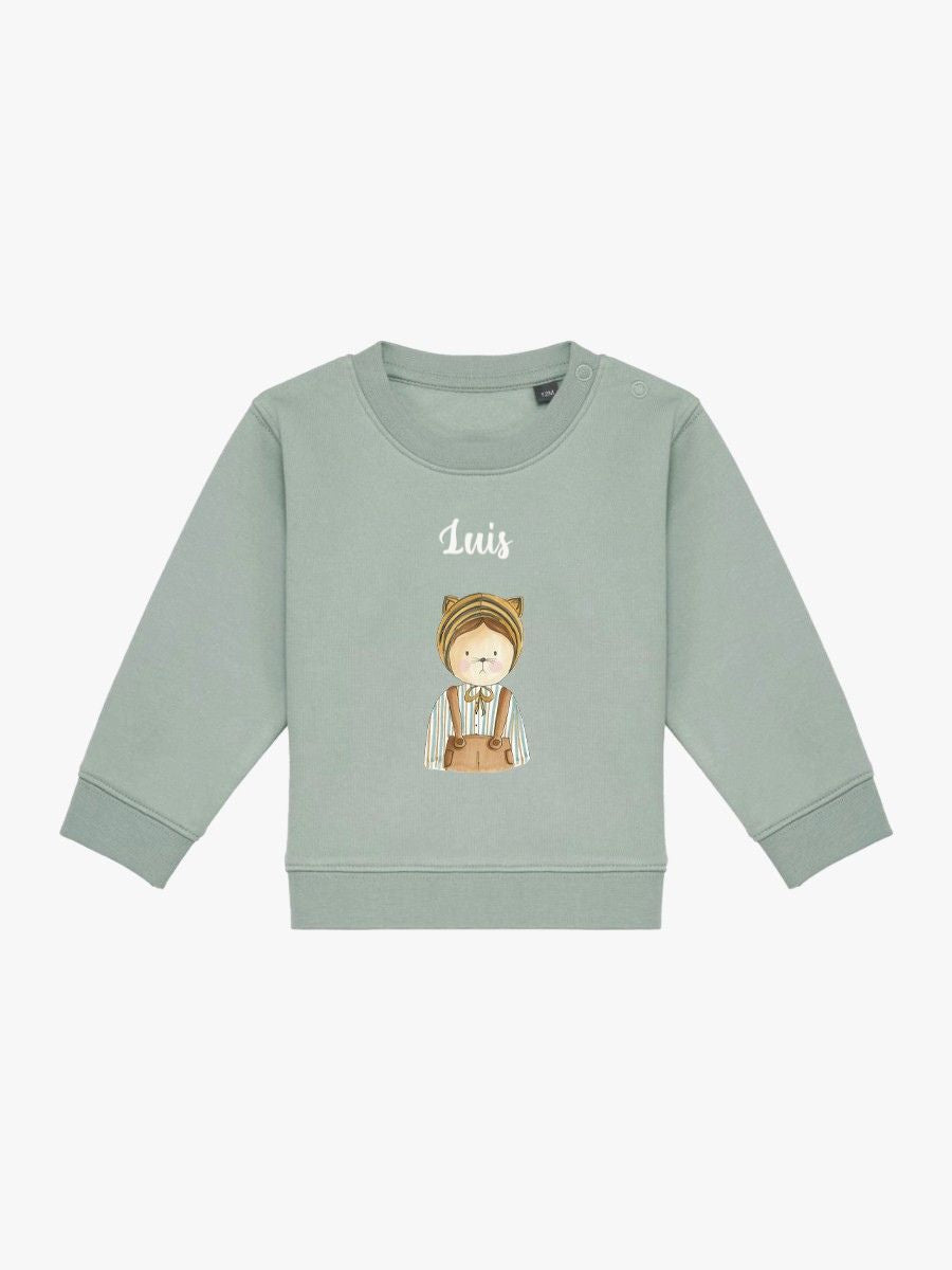 Sudadera Bebé Javi el Fiera Aloe