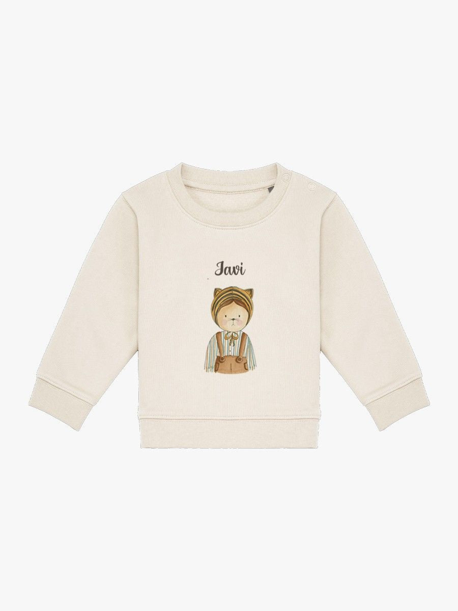 Sudadera Bebé Javi el Fiera Natural