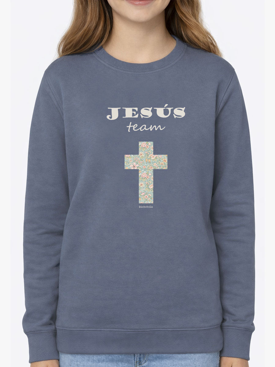 Sudadera Jesús Team Cruz Jardín